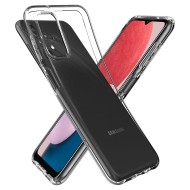 Удароустойчив, силиконов кейс за Samsung Galaxy A13 4G/LTE от Spigen Liquid Crystal - Прозрачен