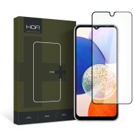 Стъклен протектор FULL GLUE за Samsung Galaxy A14 4G/5G от Hofi Glass Pro+ - Черен