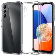 Удароустойчив твърд кейс за Samsung Galaxy A14 5G от Spigen Ultra Hybrid - Прозрачен