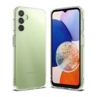 Удароустойчив твърд кейс за Samsung Galaxy A14 4G/5G от Ringke Fusion - матово прозрачен