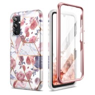 360 градусов калъф за Samsung Galaxy A14 4G/5G Tech-Protect Velar - Marble