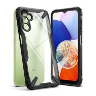 Удароустойчив твърд кейс за Samsung Galaxy A14 4G/5G от Ringke Fusion X - Черен