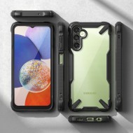 Удароустойчив твърд кейс за Samsung Galaxy A14 4G/5G от Ringke Fusion X - Черен
