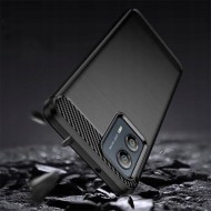 Удароустойчив кейс за Motorola Moto G73 5G от Tech-Protect TPUcarbon - черен