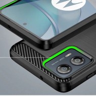 Удароустойчив кейс за Motorola Moto G73 5G от Tech-Protect TPUcarbon - черен
