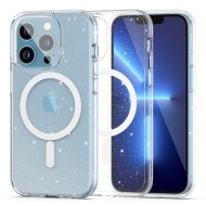 Твърд кейс с MagSafe пръстен за iPhone 13 Pro Max от Tech-Protect FlexAir Hybrid - Блясък
