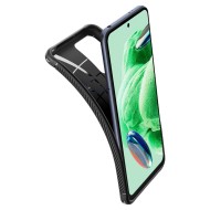 Удароустойчив кейс за Xiaomi Redmi Note 12 5G / Poco X5 5G от Spigen Rugged Armor - Черен
