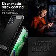 Удароустойчив кейс за Xiaomi Redmi Note 12 5G / Poco X5 5G от Spigen Rugged Armor - Черен
