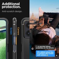 Удароустойчив кейс за Xiaomi Redmi Note 12 5G / Poco X5 5G от Spigen Rugged Armor - Черен