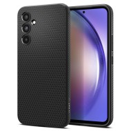 Удароустойчив, силиконов кейс за Samsung Galaxy A54 5G от Spigen Liquid Air - Черен