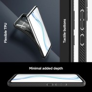 Удароустойчив, силиконов кейс за Samsung Galaxy A54 5G от Spigen Liquid Air - Черен