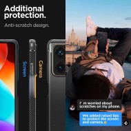 Удароустойчив кейс за Xiaomi Redmi Note 12 Pro Plus 5G от Spigen Rugged Armor - Черен