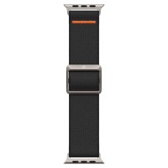 Текстилна каишка за Apple Watch 4 / 5 / 6 / 7 / 8 / SE / Ultra 1/2 (42/44/45/49 mm) от Spigen Fit Lite Ultra - Черен