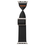 Текстилна каишка за Apple Watch 4 / 5 / 6 / 7 / 8 / SE / Ultra 1/2 (42/44/45/49 mm) от Spigen Fit Lite Ultra - Черен
