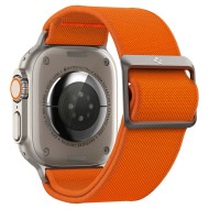 Текстилна каишка за Apple Watch 4 / 5 / 6 / 7 / 8 / SE / Ultra 1/2 (42/44/45/49 mm) от Spigen Fit Lite Ultra - Оранжева