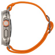 Текстилна каишка за Apple Watch 4 / 5 / 6 / 7 / 8 / SE / Ultra 1/2 (42/44/45/49 mm) от Spigen Fit Lite Ultra - Оранжева