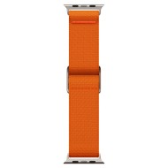 Текстилна каишка за Apple Watch 4 / 5 / 6 / 7 / 8 / SE / Ultra 1/2 (42/44/45/49 mm) от Spigen Fit Lite Ultra - Оранжева