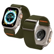 Текстилна каишка за Apple Watch 4 / 5 / 6 / 7 / 8 / SE / Ultra 1/2 (42/44/45/49 mm) от Spigen Fit Lite Ultra - Khaki