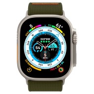 Текстилна каишка за Apple Watch 4 / 5 / 6 / 7 / 8 / SE / Ultra 1/2 (42/44/45/49 mm) от Spigen Fit Lite Ultra - Khaki