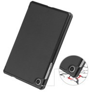 Кожен калъф за Lenovo Tab M8 8.0 4th Gen от Tech-Protect SmartCase - Черен