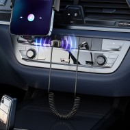 Аудио адаптер AUX 3.5mm към Bluetooth Tech-Protect UltraBoost - Сив