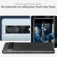 2 броя протектори за камерата на Google Pixel 7A от Spigen Optik Tr "Ez Fit" Camera Protector - Черен