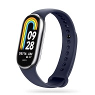 Силиконова каишка за Xiaomi Smart Band 8 / 9 / 10 / NFC от Tech-Protect IconBand - Navy