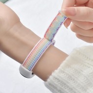 Текстилна каишка за Xiaomi Smart Band 8 / 9 / 10 / NFC от Tech-Protect Nylon - Черна