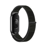Текстилна каишка за Xiaomi Smart Band 8 / 9 / 10 / NFC от Tech-Protect Nylon - Черна
