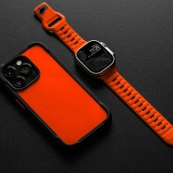 Силиконова каишка за часовник Apple Watch 6/7/8/9/10/SE/Ultra 1-2 (44/45/46/49 mm) от Tech-Protect IconBand Line - Army Green