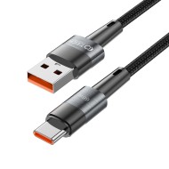 Кабел за зареждане USB-A / USB-C с 66W / 6A от Tech-Protect Ultraboost 200см - сив