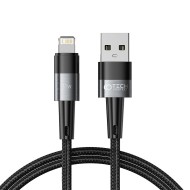 Кабел за зареждане USB-A / Lightning с 12W / 2.4A от Tech-Protect Ultraboost 100см - сив