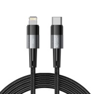 Кабел за зареждане USB-C / Lightning с PD 20W / 3A от Tech-Protect Ultraboost 200см - сив