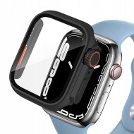 Кейс с протектор за Apple Watch 4 / 5 / 6 / SE (44mm) от Tech-Protect Defense360 - Черно/Оранжево