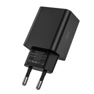Мрежово зарядно устройство с 2 порта от Tech-Protect NC30W Power Delivery и Quick Charge 3.0 - Бяло