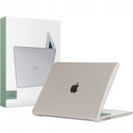 Тънък кейс за Apple Macbook Air M2-M5 (15" 2023-2026) от Tech-Protect Smartshell - Прозрачен