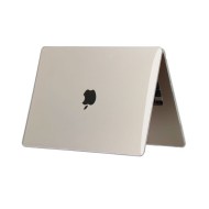 Тънък кейс за Apple Macbook Air M2-M5 (15" 2023-2026) от Tech-Protect Smartshell - Прозрачен