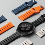 Силиконова каишка за часовник Samsung Galaxy Watch 4/5/5 Pro/6/7/FE от Tech-Protect IconBand Line - Navy