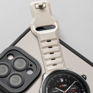 Силиконова каишка за часовник Samsung Galaxy Watch 4/5/5 Pro/6/7/FE от Tech-Protect IconBand Line - Navy