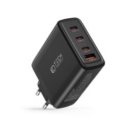 Зарядно за IOS и Android с PD100W / QC3.0 от Tech-Protect NC100W-GAN - Черно