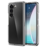 Удароустойчив твърд кейс за Samsung Galaxy Z Fold 5 от Spigen Ultra Hybrid - Прозрачен