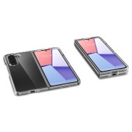 Удароустойчив твърд кейс за Samsung Galaxy Z Fold 5 от Spigen Ultra Hybrid - Прозрачен