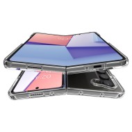 Удароустойчив твърд кейс за Samsung Galaxy Z Fold 5 от Spigen Ultra Hybrid - Прозрачен