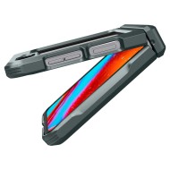 Удароустойчив кейс за Samsung Galaxy Z Flip 5 от Spigen Tough Armor Pro - Abyss Green