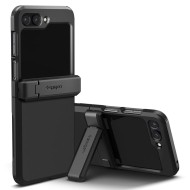 Удароустойчив кейс за Samsung Galaxy Z Flip 5 от Spigen Tough Armor Pro - Черен