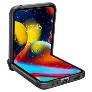Удароустойчив кейс за Samsung Galaxy Z Flip 5 от Spigen Tough Armor Pro - Черен