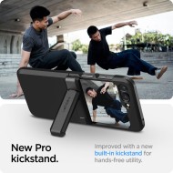 Удароустойчив кейс за Samsung Galaxy Z Flip 5 от Spigen Tough Armor Pro - Черен