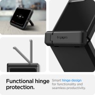 Удароустойчив кейс за Samsung Galaxy Z Flip 5 от Spigen Tough Armor Pro - Черен