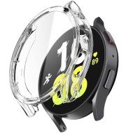 Удароустойчив кейс за Samsung Galaxy Watch 6 (44mm) от Spigen Ultra Hybrid - Прозрачен