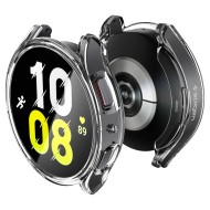 Удароустойчив кейс за Samsung Galaxy Watch 6 (44mm) от Spigen Ultra Hybrid - Прозрачен